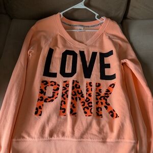 PINK Victoria's Secret Orange Sweater